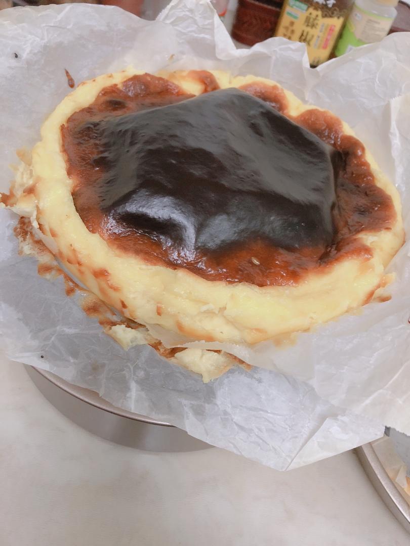 0基础0失败的巴斯克烤芝士蛋糕（附赠奶油芝士保存法）