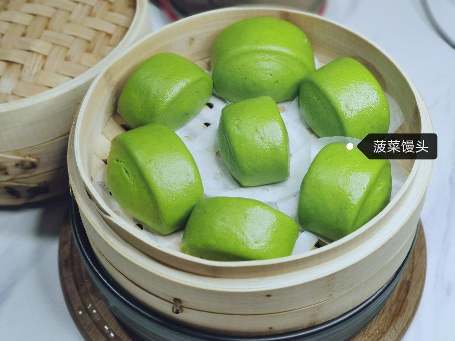 菠菜馒头蒸好不褪色的小秘诀