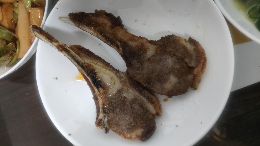 空气炸锅羊排的做法