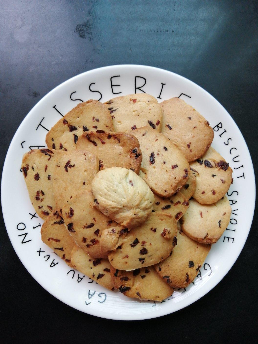 曲奇新手的蔓越莓曲奇