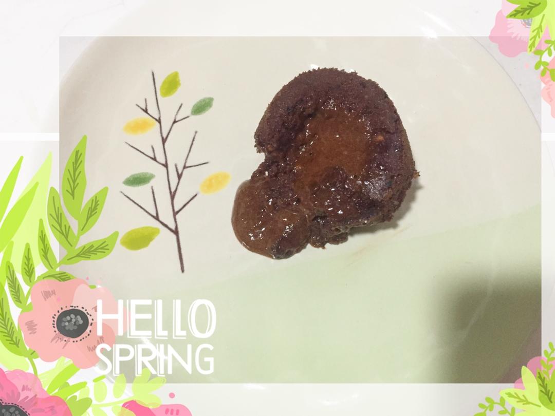给妹子群的巧克力熔岩蛋糕