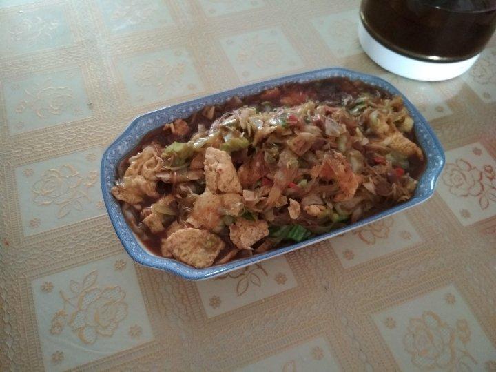 白菜炒粉丝