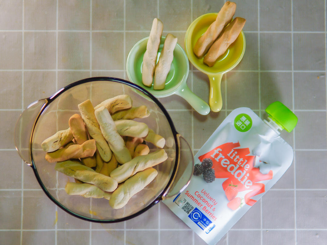 无油无糖宝宝磨牙棒饼干(硬性饼干)