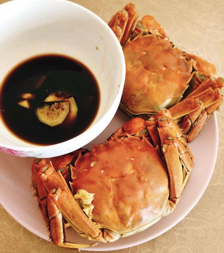 清蒸大闸蟹