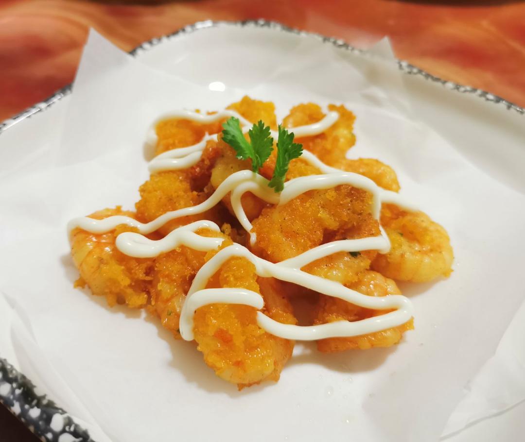 🔥吮指椒盐虾仁，完全不需要厨艺‼️