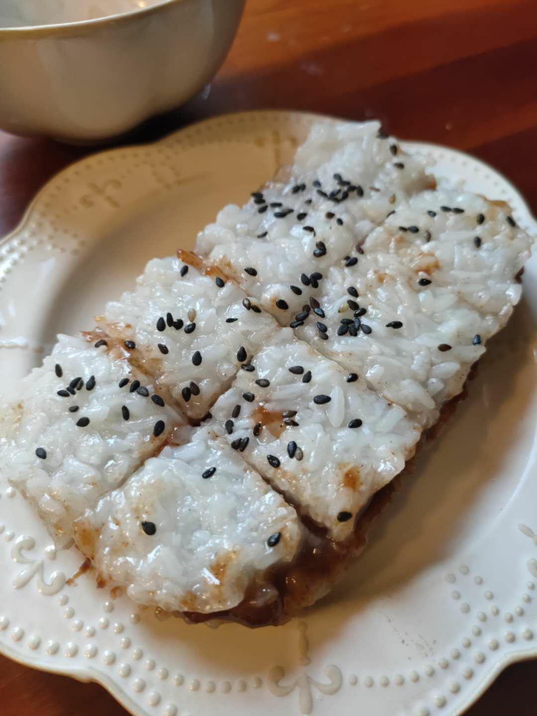 豆沙糯米糕