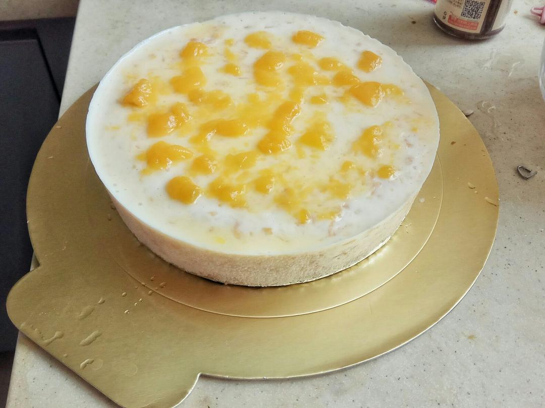 芒果纯酸奶慕斯