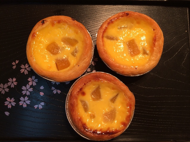 黄桃蛋挞