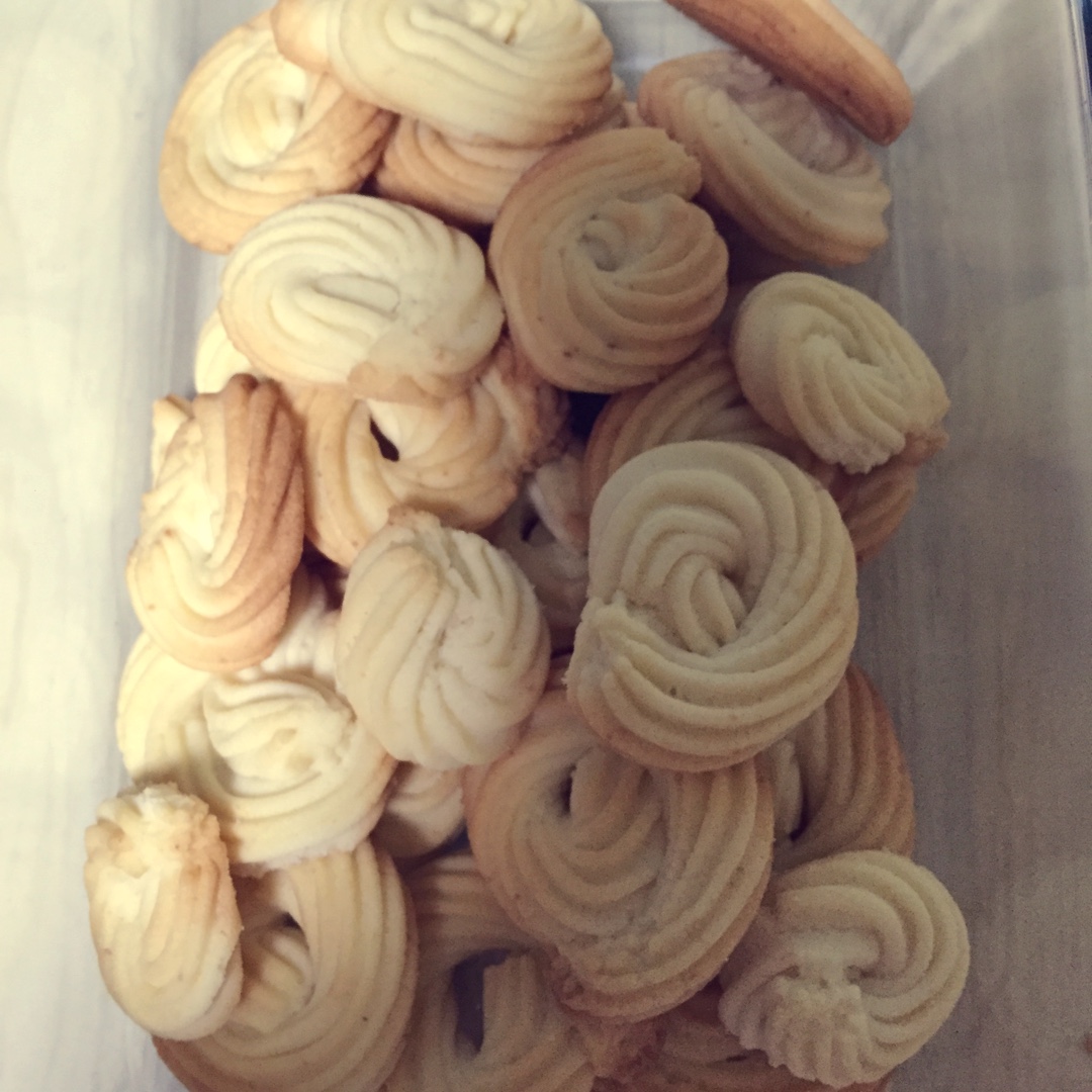 奶油奶酪蛋白曲奇～奶味十足好味道