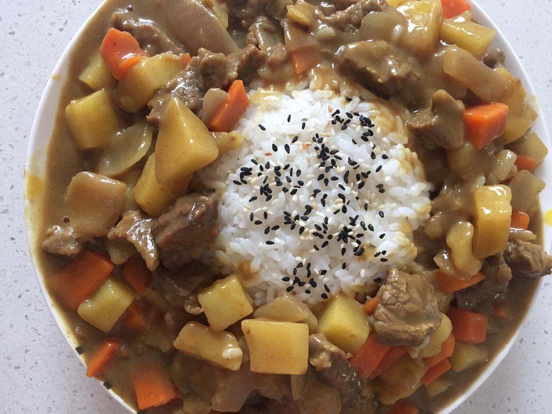 咖喱鸡饭