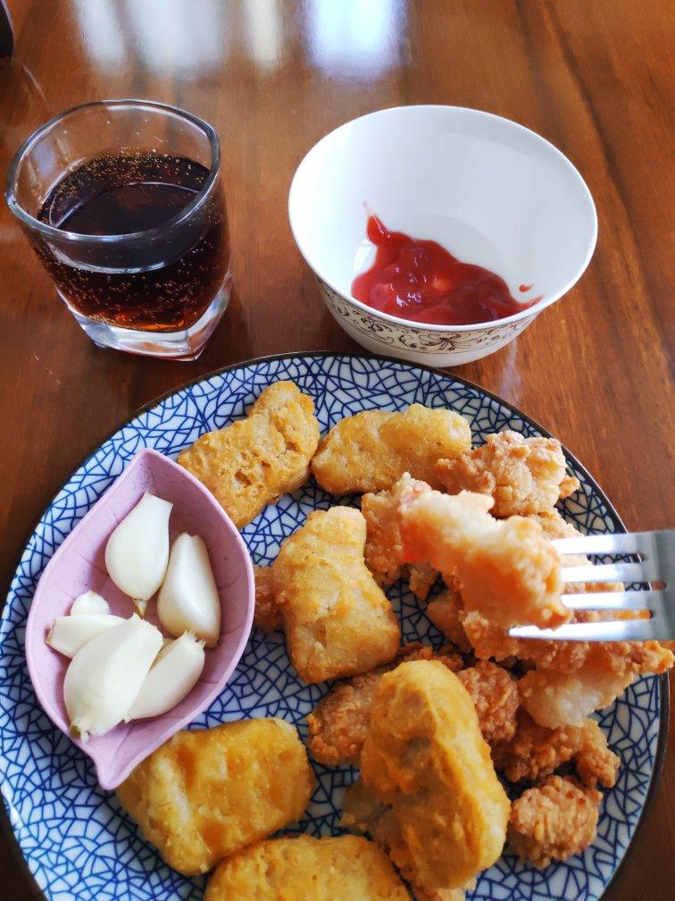 低卡低脂烤箱版鸡米花