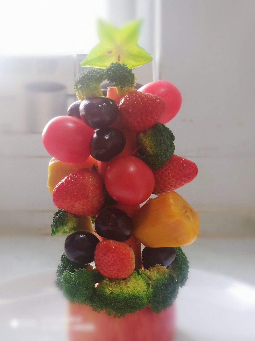 水果缤纷圣诞树——派对必备