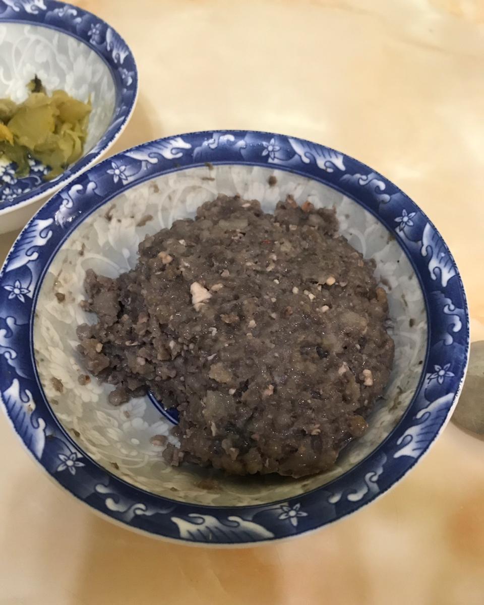 咸鱿鱼肉饼