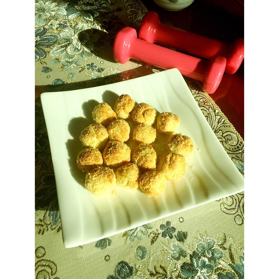 【视频】椰蓉小酥球（消耗蛋黄）童年美食