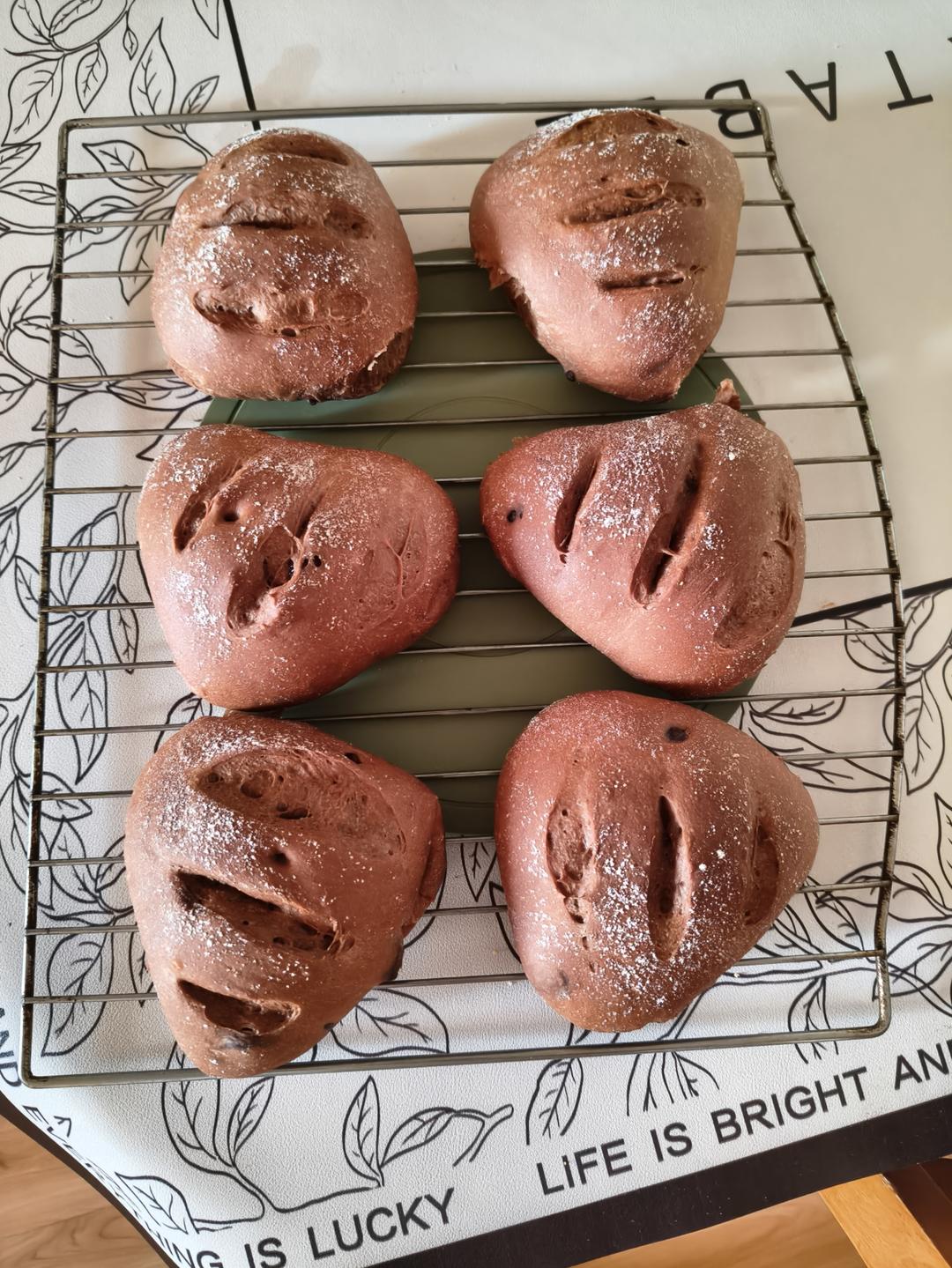 巧克力蔓越莓软欧