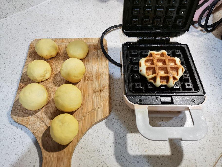 香飘四溢的【板栗馅华夫饼】