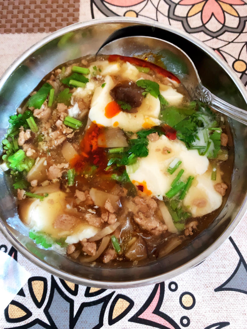 鲜香卤汁豆腐脑