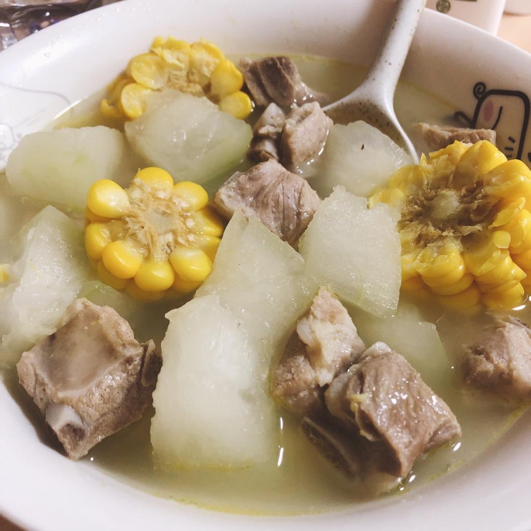 冬瓜排骨玉米汤