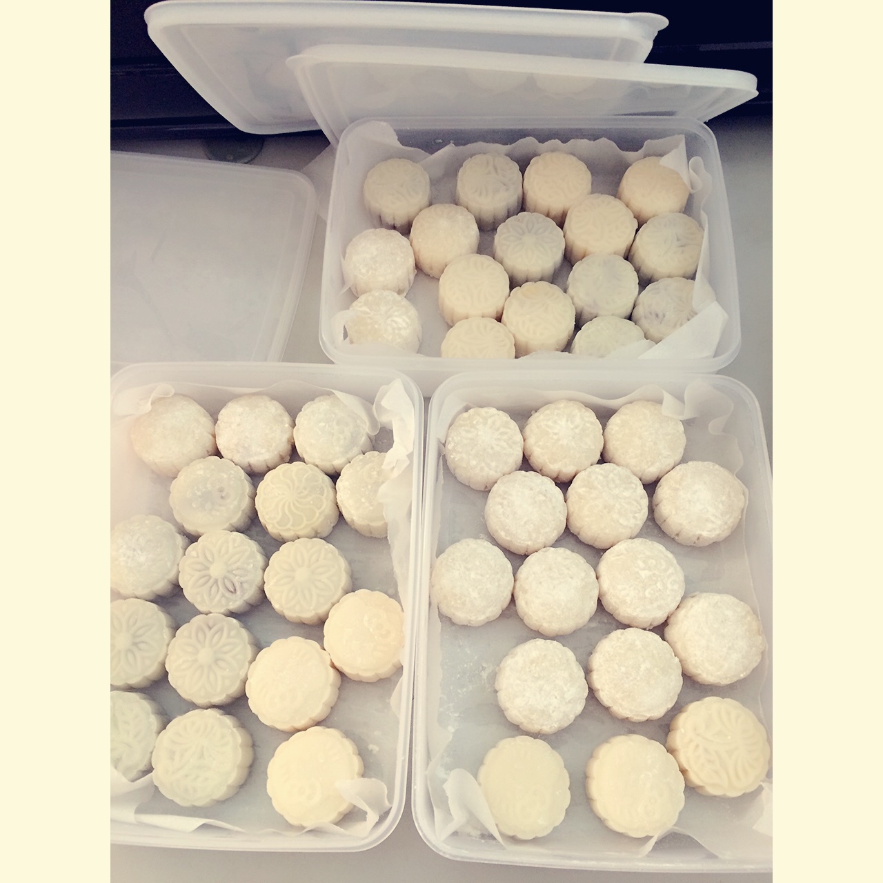 《Tinrry下午茶》冰皮月饼（奶黄馅）