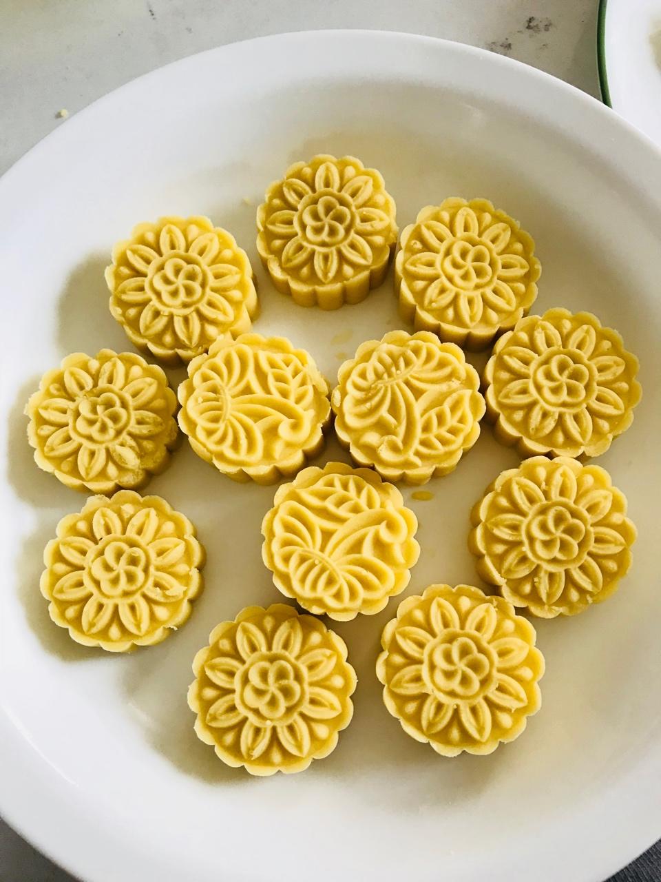 懒汉免炒绿豆沙(绿豆糕)