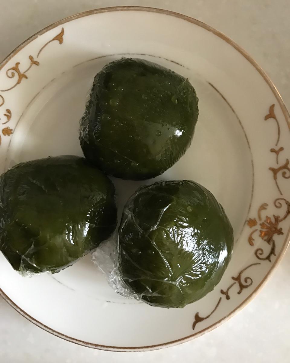 自制青团