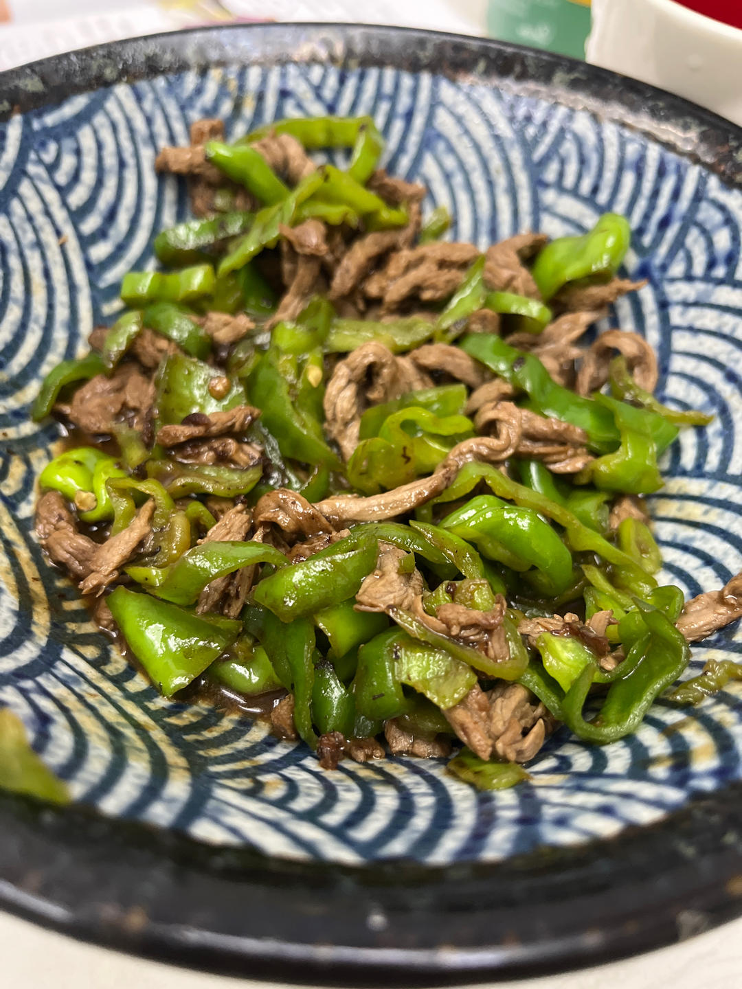 青椒牛肉丝