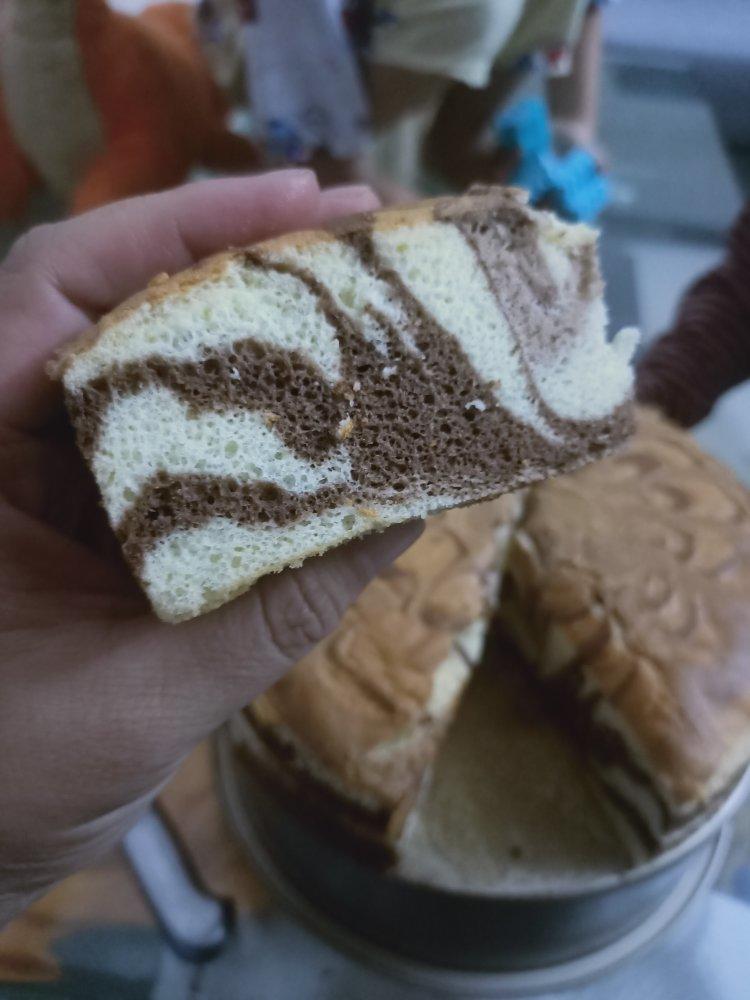 绿斑马戚风蛋糕