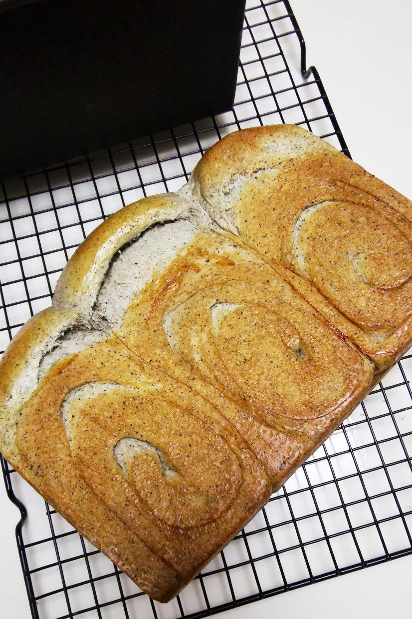 超级香的黑芝麻吐司🍞