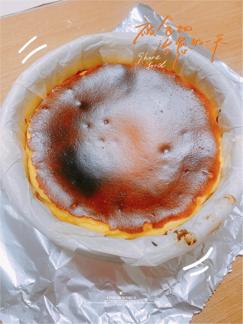 巴斯克芝士蛋糕『最简单的蛋糕』零失败🔥芝士控