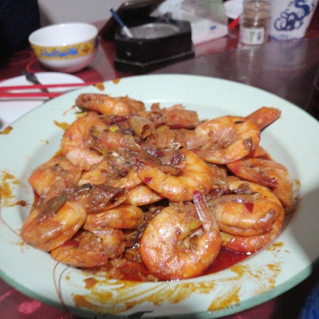 麻辣干锅虾