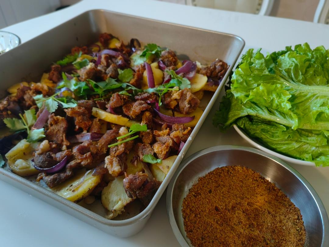 孜然烤羊肉，让你吃出久违的烧烤大排档风味