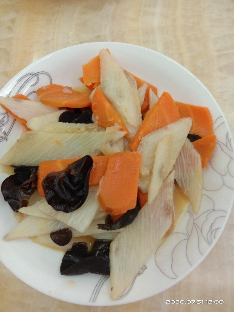 养生系列之木耳炒山药🥕营养价值💯