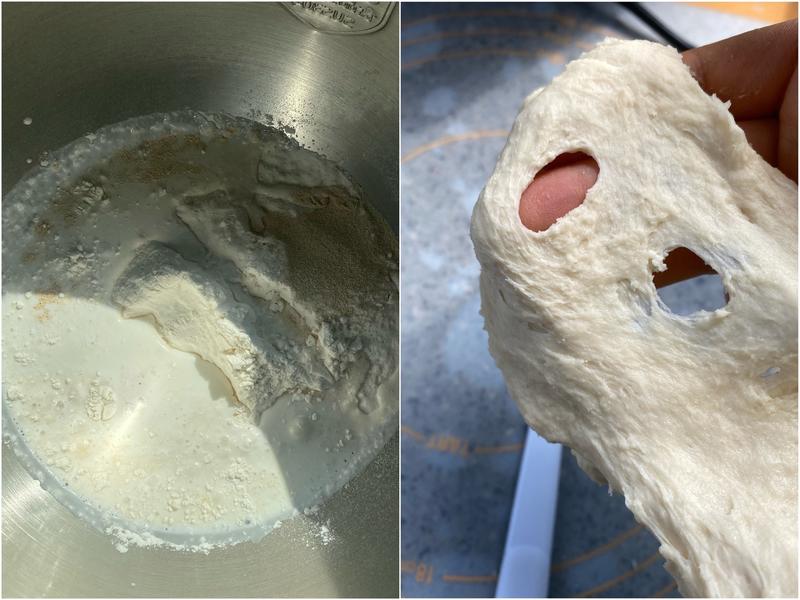 纯奶手撕吐司的做法 步骤1