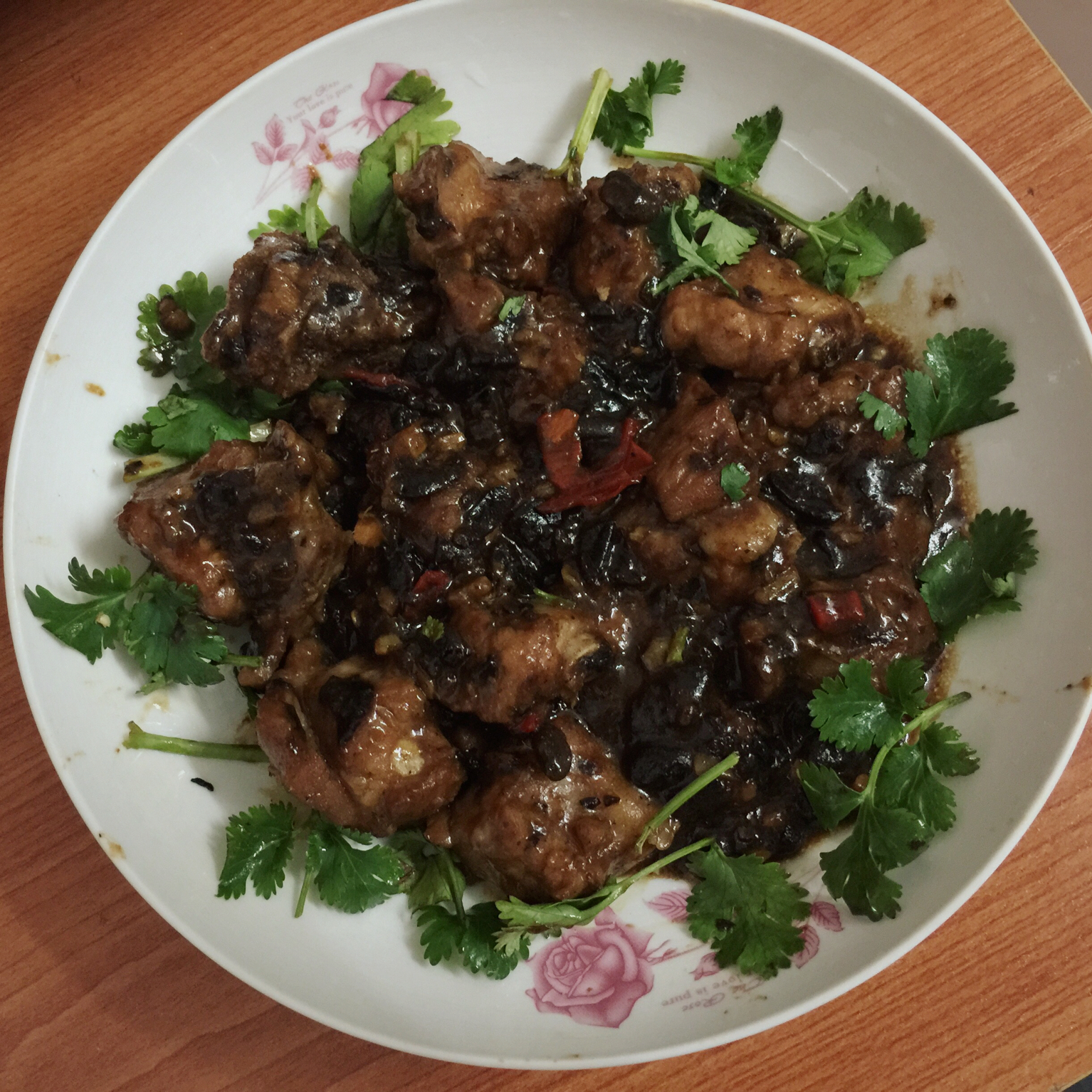 豆豉蒸排骨