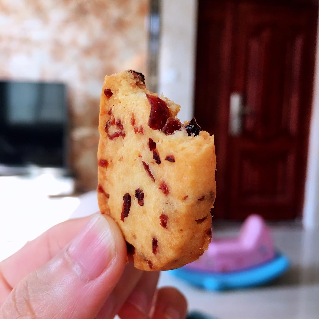 低糖少油版蔓越莓饼干