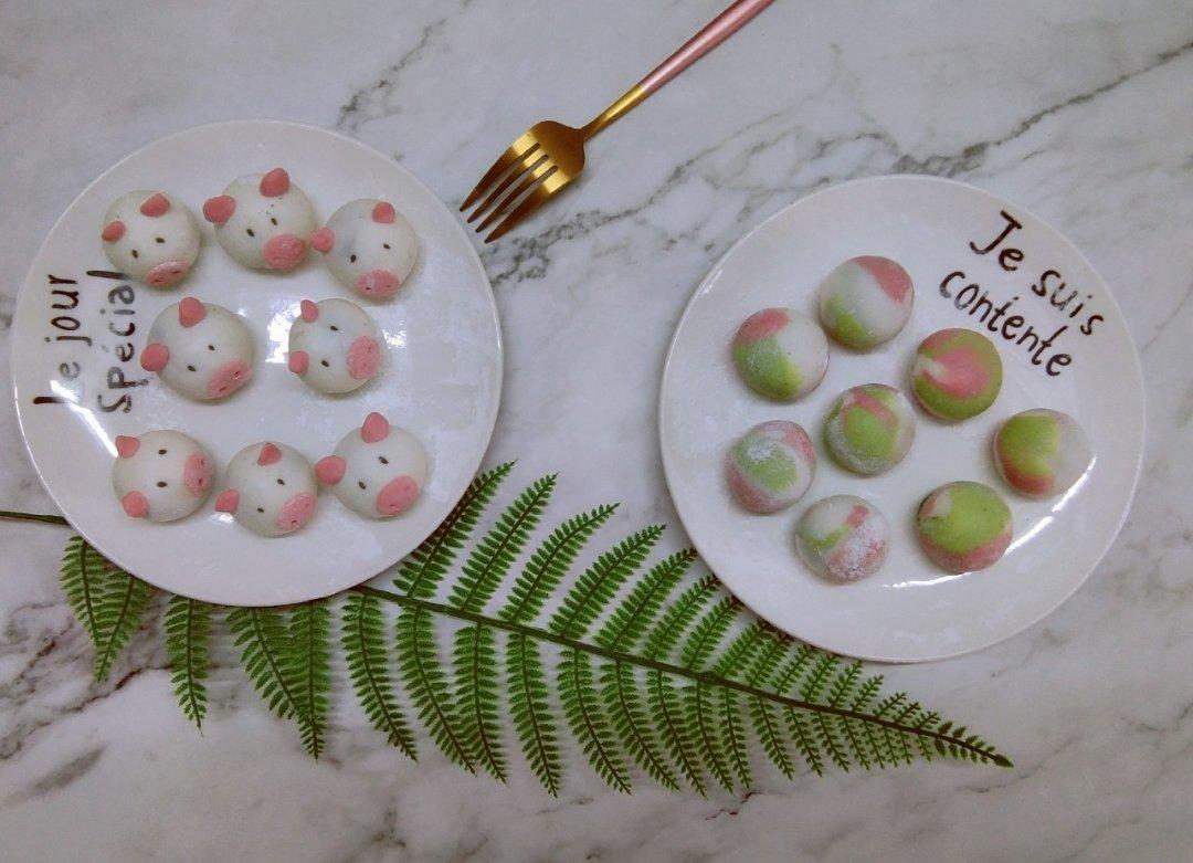 花生黑芝麻汤圆