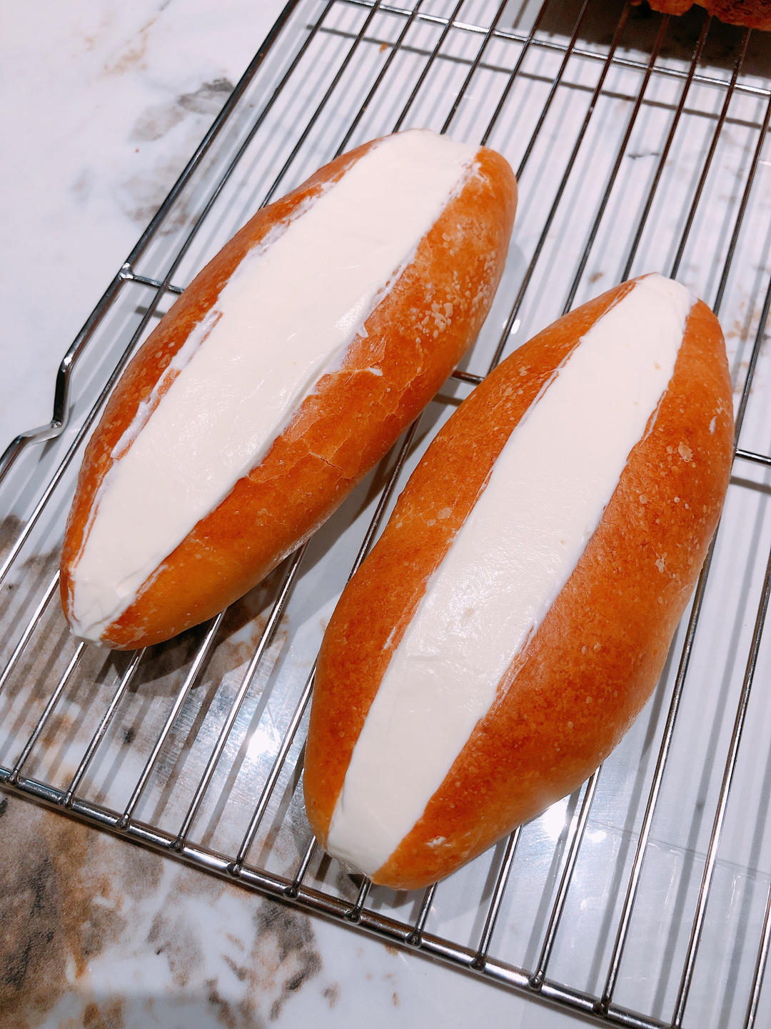 免揉汤种奶油面包