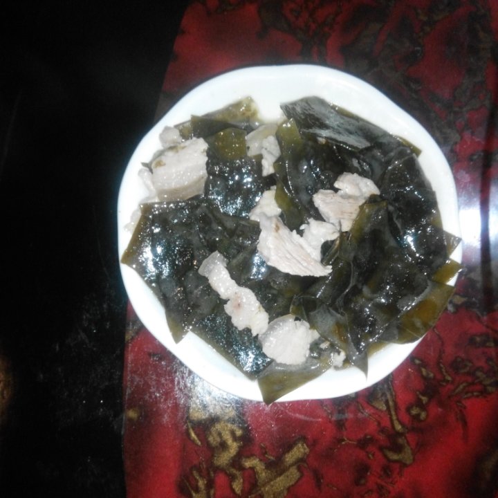 海带炒肉