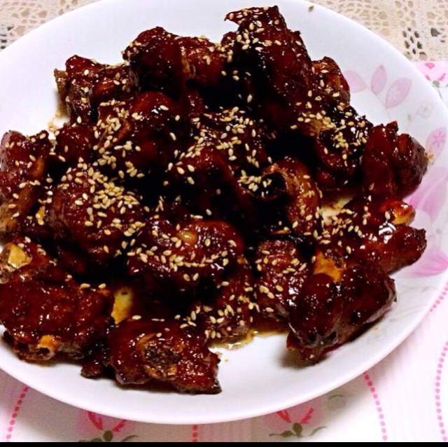 懒人版糖醋排骨
