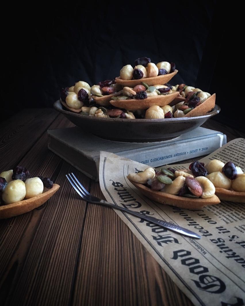 海盐焦糖坚果塔