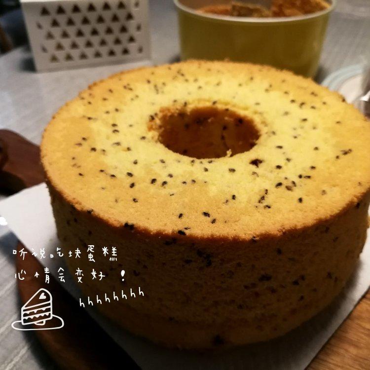 7寸中空戚风蛋糕