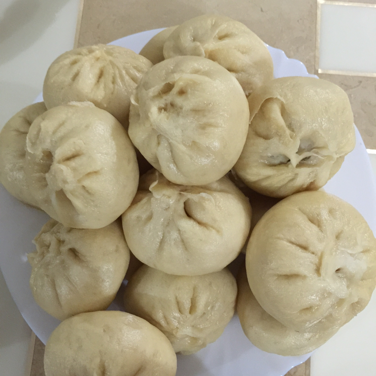 家常蒸包子（新手必学 超详 各式花卷馒头适用）