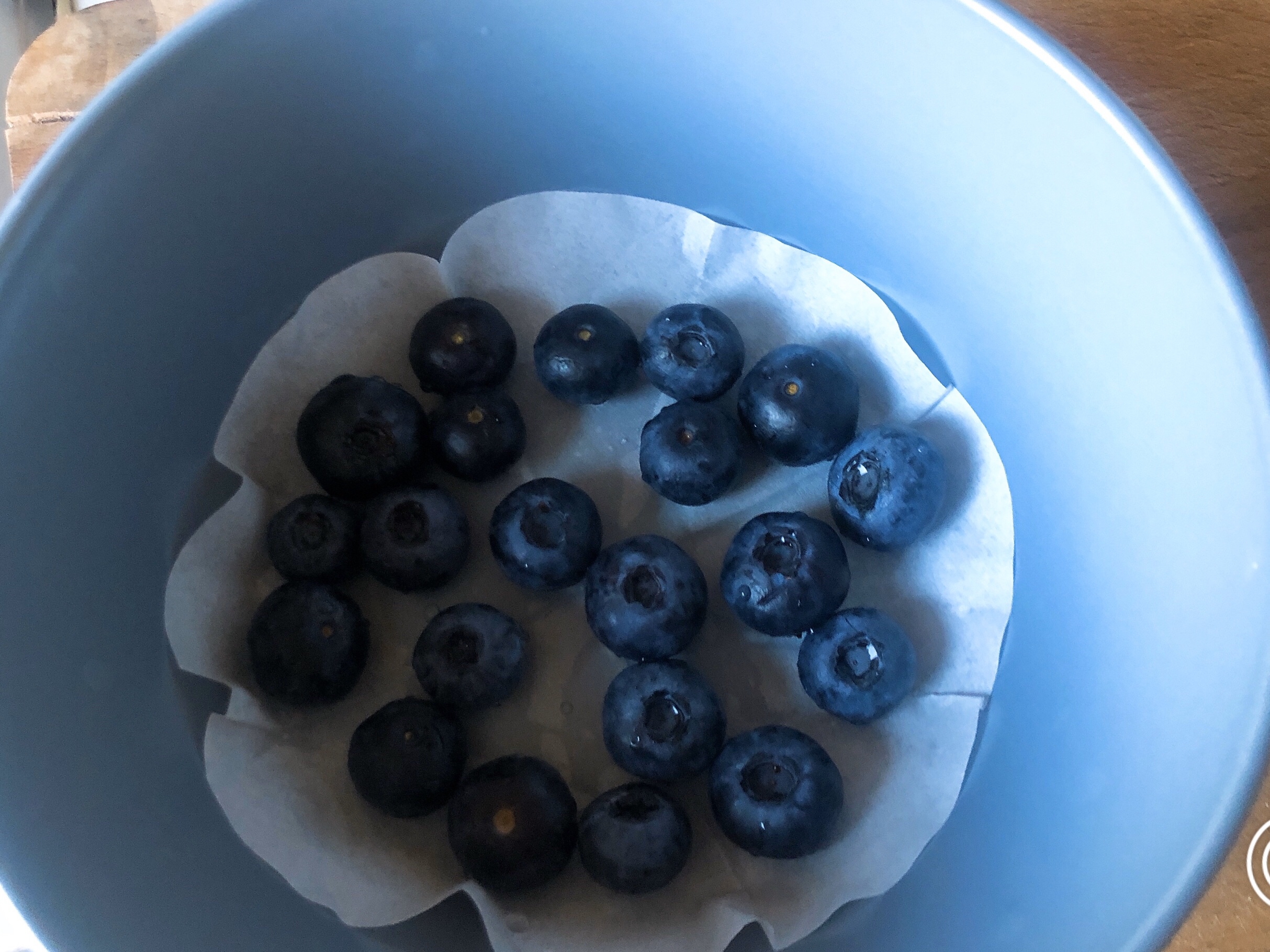 【低卡】蓝莓酸奶蒸蛋糕。的做法 步骤1