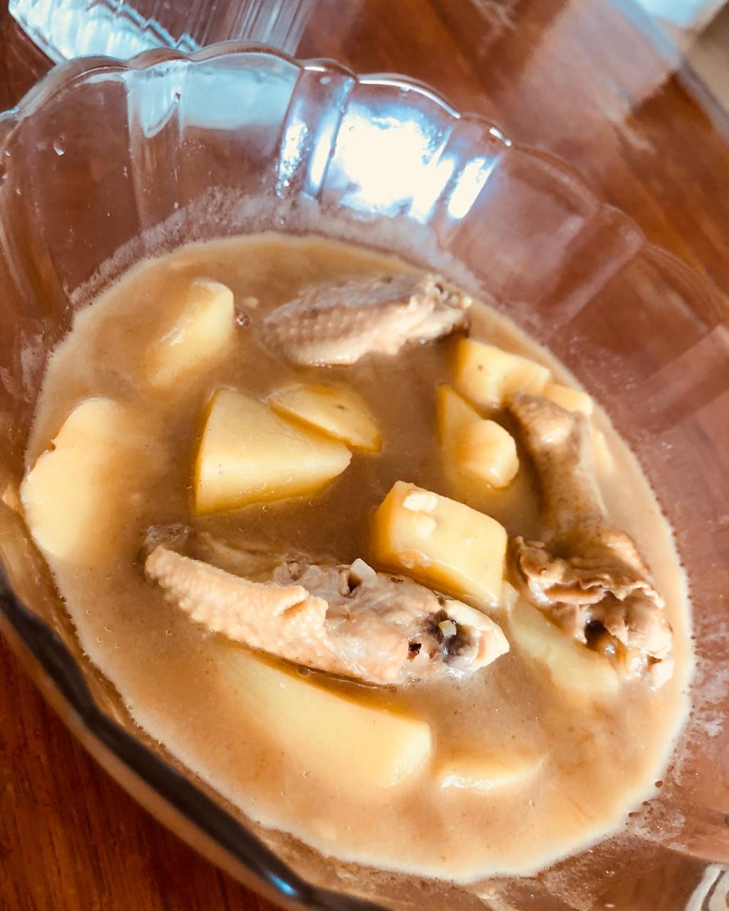 土豆炖鸡翅（快手零失败）