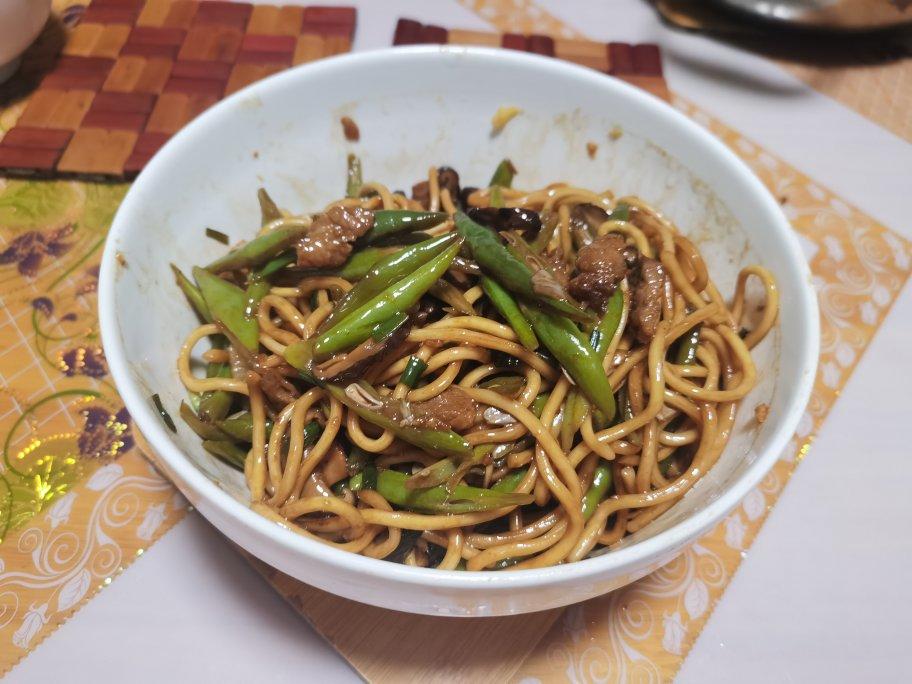 地道老北京扁豆焖面 豆角焖面 太好吃小心吃撑哦