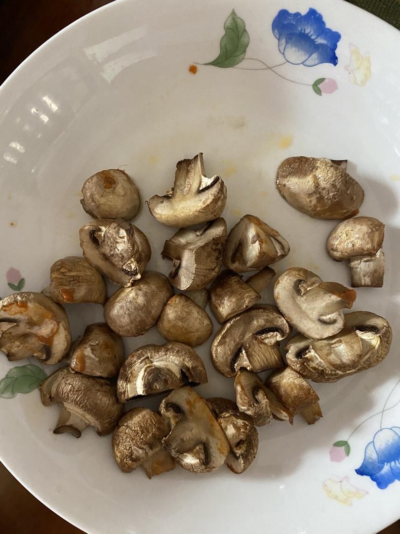 烤蘑菇