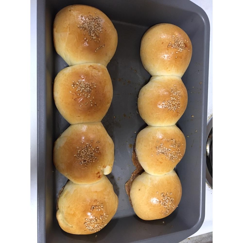 奶黄小餐包-一次发酵超好吃（附快手奶黄馅制作方法）