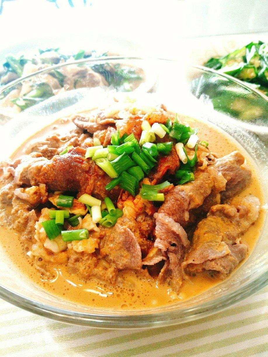 麻酱金针肥牛