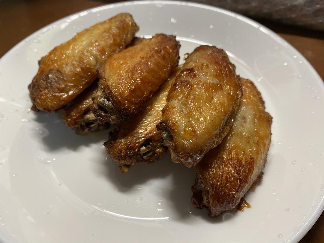 简单又好吃！空气炸锅脆皮烤鸡翅