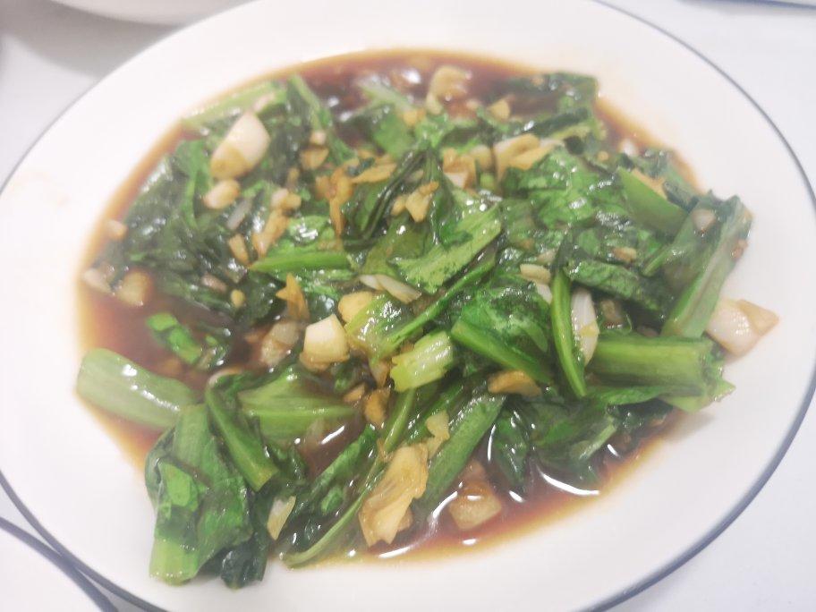 蒜蓉油麦菜（蚝油）